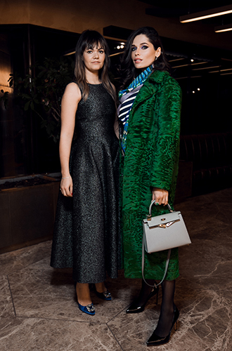 Ольга Флер с Полиной Аскери