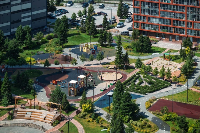 Многообразие планировочных решений, собственная набережная и инфраструктура, парк площадью четыре гектара&nbsp;— это «Ясный берег» | Источник: «Группа Мета»