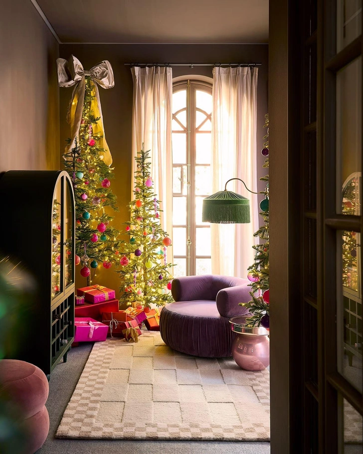 Новогодний декор 2026: 5 неожиданных идей | Источник: Anthropologie