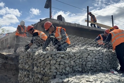 Более 400 млн рублей направлено на ремонт развязки в Хабаровске
