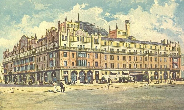 Гостиница «Метрополь», 1905 год. | Источник: wikipedia.org