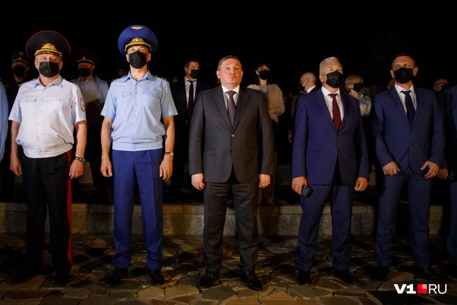 «Свеча памяти» в 2021 году проходила при обилии людей в масках | Источник: Алексей Волхонский / V1.RU