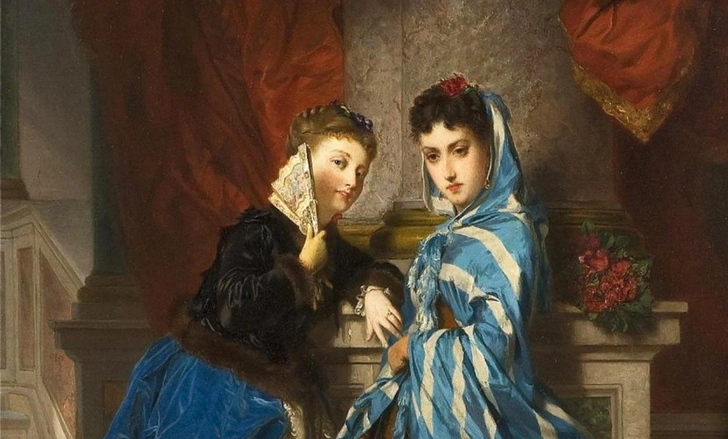 Искусство отношений: 15 ироничных мемов про любовь и быт — на классических картинах | Источник: Charles Eduard Boutibonne