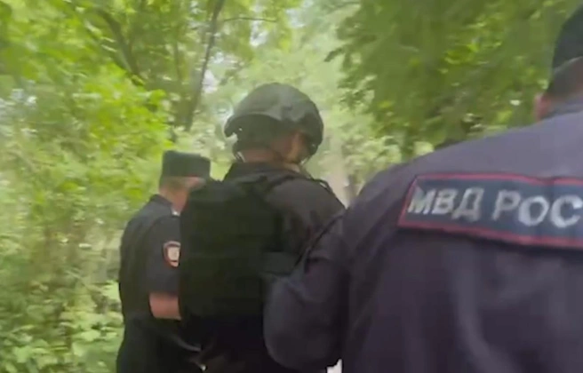 В амуниции парень был и в момент задержания, через два дня после инцидента | Источник: ГУ МВД по Челябинской области