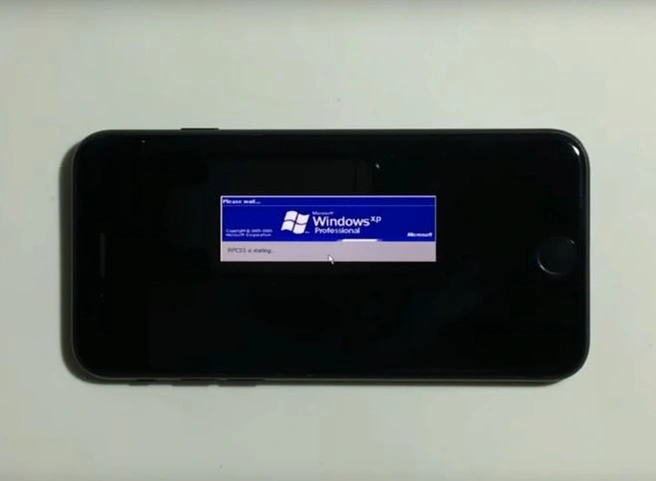 Видео: на iPhone 7 запустили Windows XP | ya62.ru