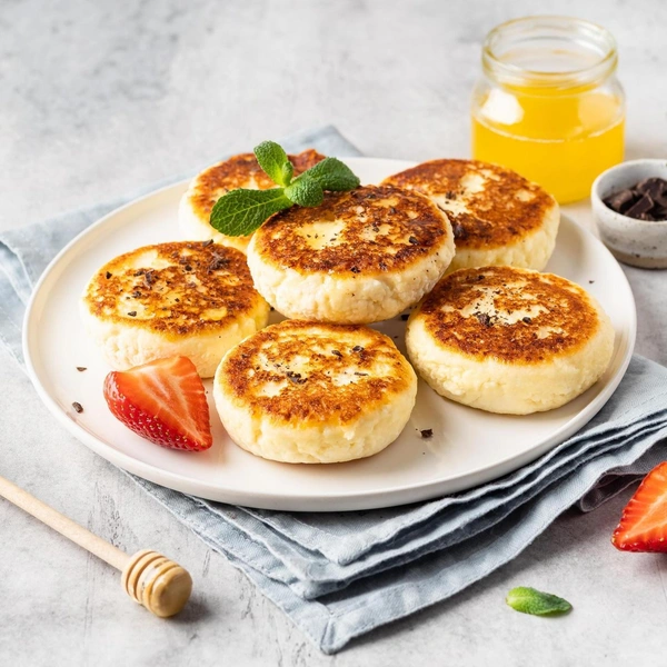 Мамины сырники по-домашнемуЛегендарный и быстрый рецепт, который напомнит вам о теплых семейных завтраках.Полный рецепт маминых сырников по-домашнему читайте по ссылке.