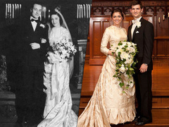 Кружева истории: самые старые свадебные платья в мире