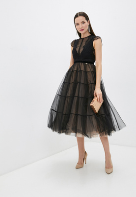 Платье Rich & Naked, цвет: черный, MP002XW04MPV — купить в интернет-магазине Lamoda