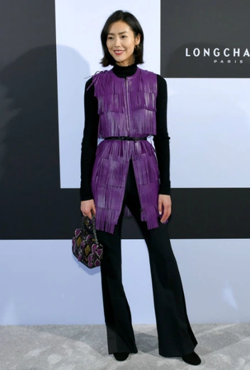 Лю Вэнь в Нью-Йорке, 9 февраля | marieclaire.ru