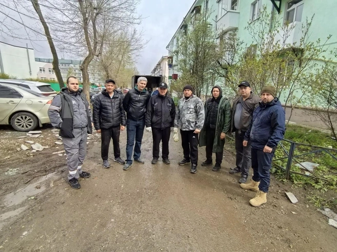 Активисты помогают пострадавшим | Источник: Русская Община Сызрани