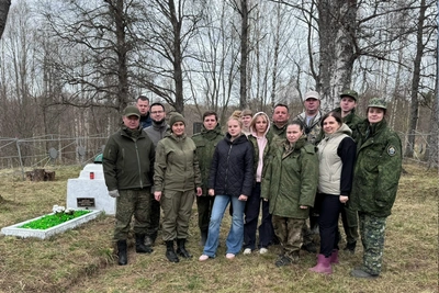 Псковские следователи привели в порядок захоронение бойцов Красной армии