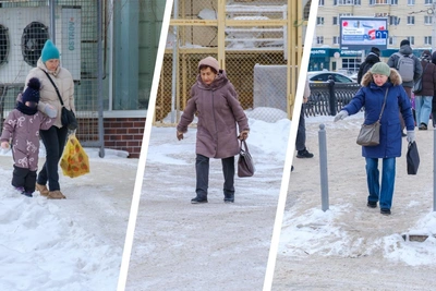 Ufa streets remain slippery after winter snowfall