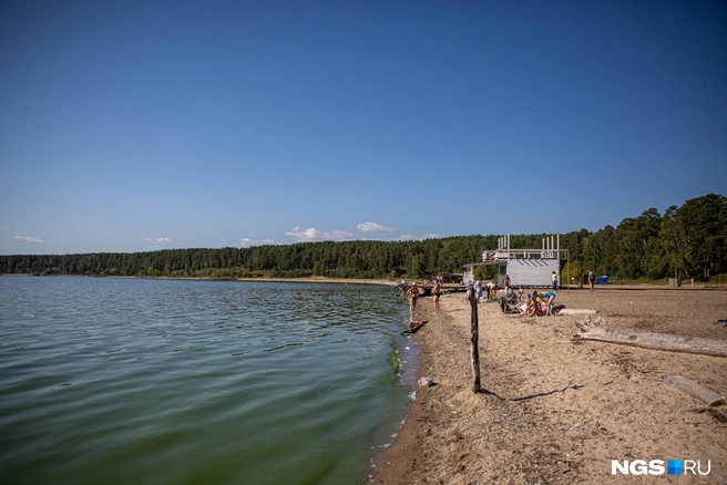 Не все пляжи оборудованы спасательными пунктами | Источник: Александр Ощепков / NGS.RU
