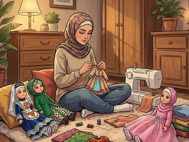 Куклы умеют разговаривать и обучают сурам и молитвам для намаза | Источник: Юрий Скулыбердин / Городские медиа