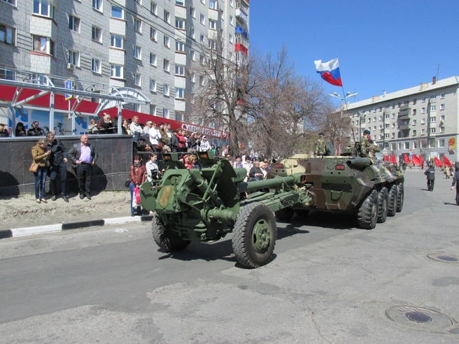В Ульяновске состоится генеральная репетиция парада Победы: центр перекроют | Источник: Дмитрий Сильнов / 173. RU
