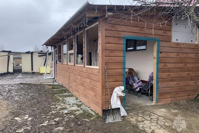 Серьезный пожар в Тумьюмучаше 19 апреля