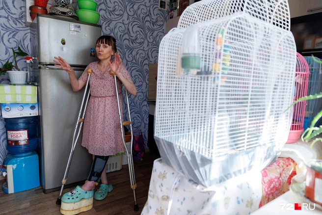 Оксана живет в съемной квартире | Источник: Ирина Шарова / 72.RU