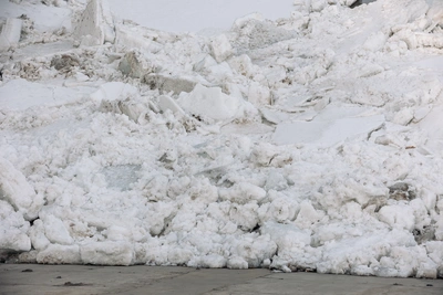 Ледоход на Оби достиг Трубачево