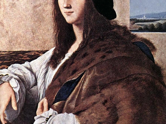 Рафаэль Санти. «Портрет молодого человека», 1513 год (колоризованная фотография). | Источник: Wikimedia Commons
