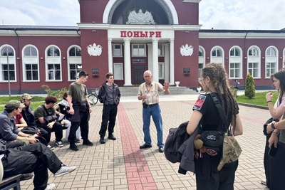 Сахалинский волонтер участвовал в гуманитарной миссии под Курском