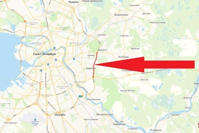 Трассу «Кола» сузят у «МЕГИ», на КАД перекрыта полоса