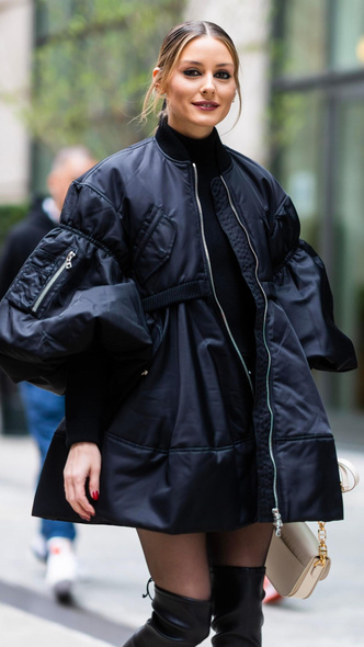 Объект желания: необычная куртка Оливии Палермо, о которой будут мечтать все модницы