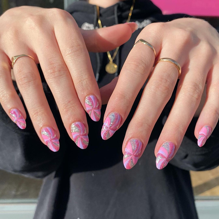 Go pink! 15 идей розового маникюра