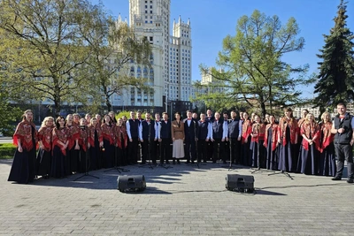 Рязанский хор покорил «Доброе утро» на Первом канале