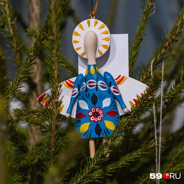 В старину на каждой елке были ангелочки | Источник: Тимофей Калмаков / 59.RU