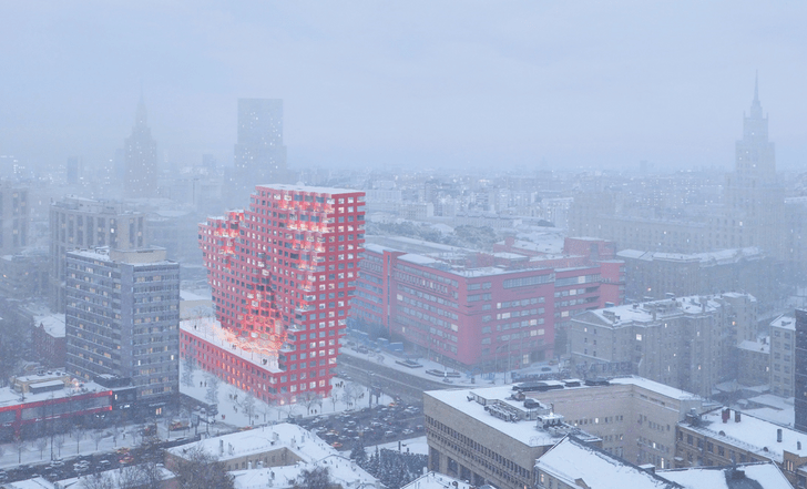 Началось строительство 80-метровой башни RED7 в Москве (фото 6)