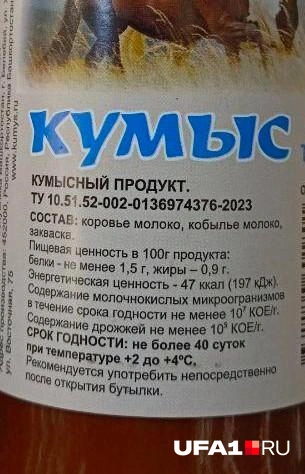 Кумыс с добавлением коровьего молока | Источник: Лейсан Загитова / UFA1.RU