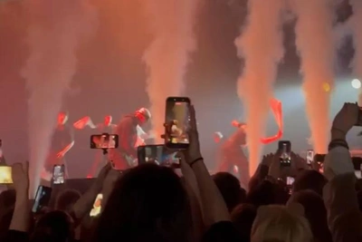 Аншлаг на шоу рэпера Мота в Екатеринбурге