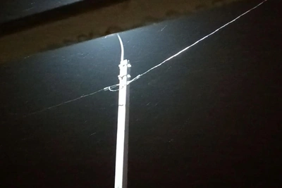 В Волгограде выпал первый снег: опубликовано видео