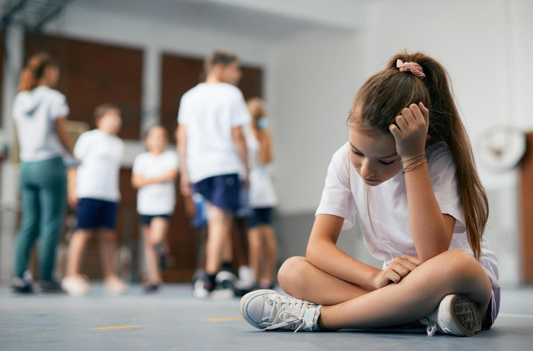 Physical education. School Gym.