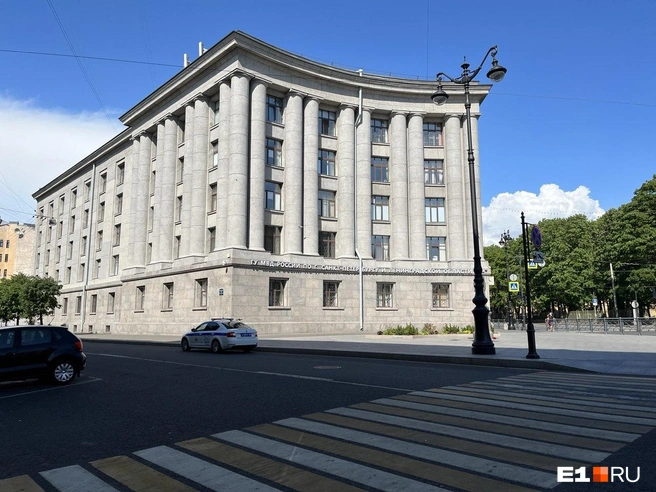 Суд в Санкт-Петербурге, где рассмотрят апелляцию Наумовой | Источник: Виктория Чулюкина / E1.RU