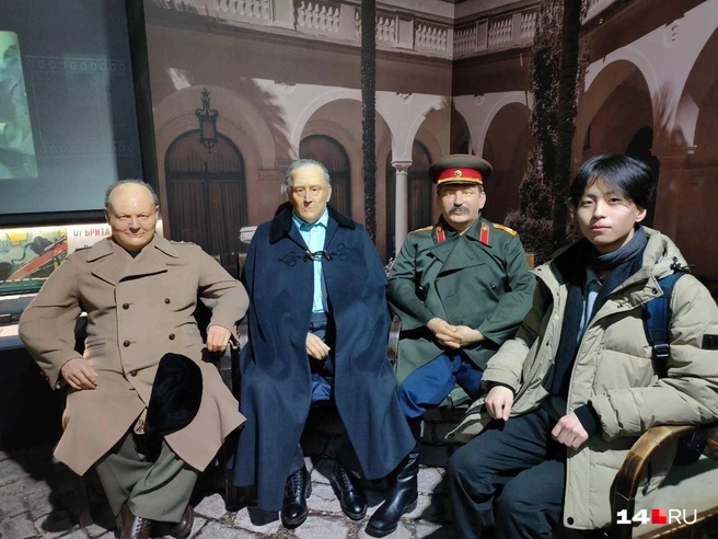 Алтын сходил в Москве в музей «Дорога памяти» | Источник: предоставлено героем материала