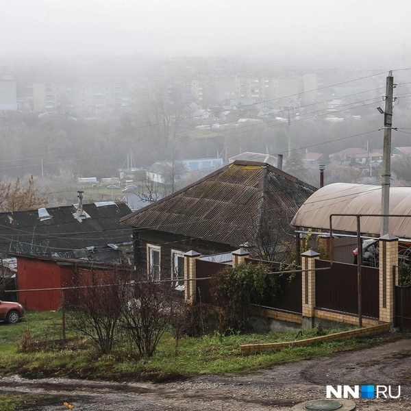 В основном Сергач состоит из частных домиков | Источник: Наталья Бурухина / NN.RU