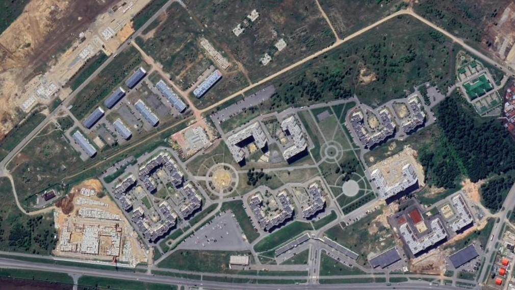 «Просторы» и «Белый хутор» в 2011-м и 2025-м | Источник: Google Earth