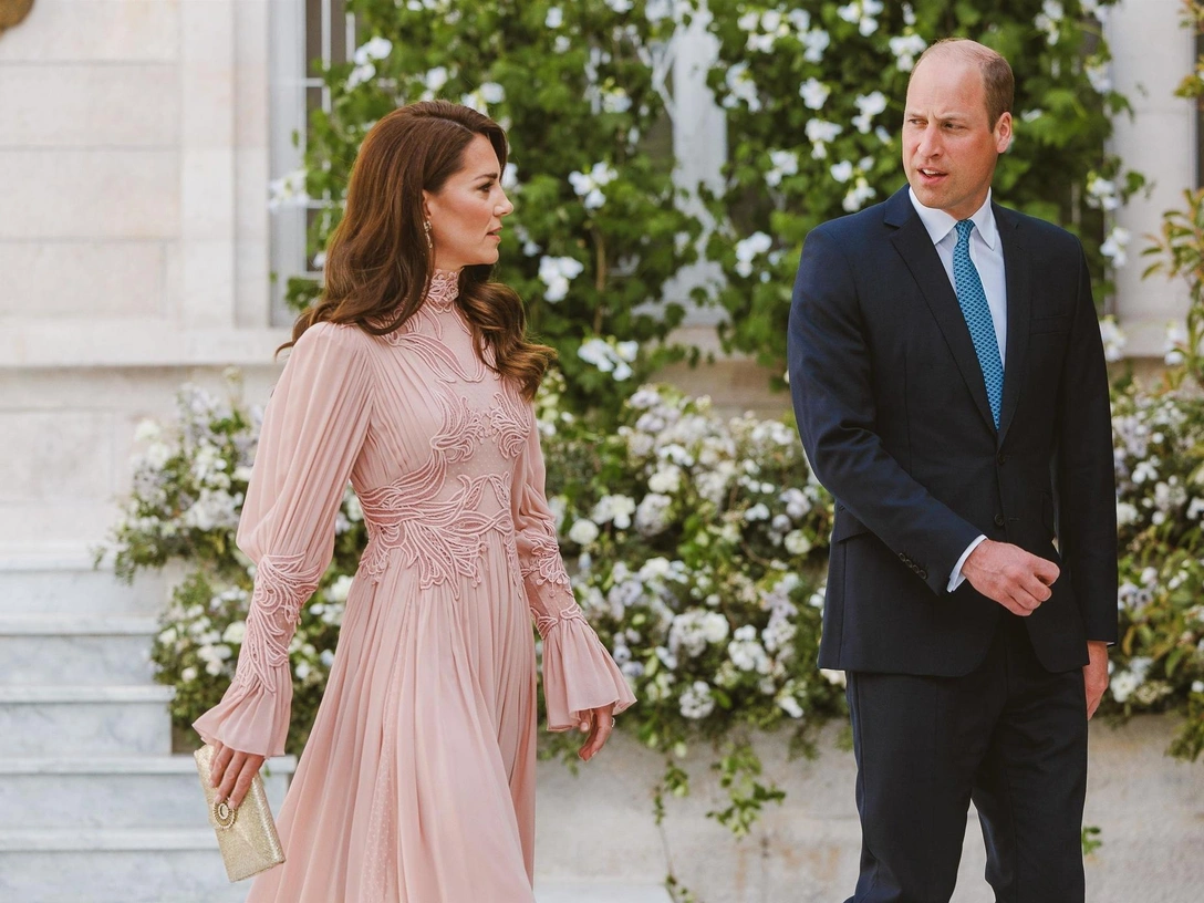 Принц и принцесса Уэльские на свадьбе, 1 июня 2023 год | marieclaire.ru
