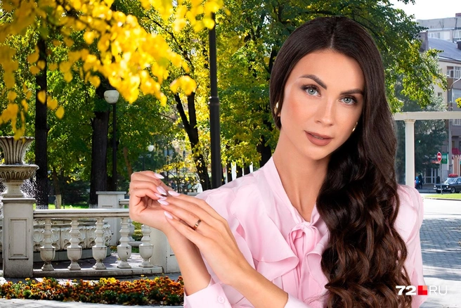 Софья верит в свою победу. И у нее есть все шансы стать новой королевой конкурса для офисных сотрудниц | Источник: Ирина Шарова, Дмитрий Гладышев / 72.RU, организаторы конкурса 