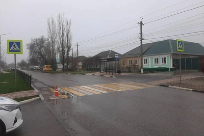 В Благодарном Ford сбил пешехода на зебре