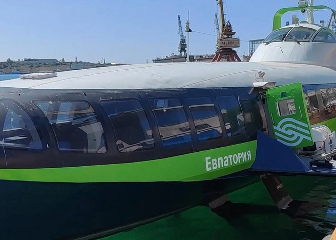 «Евпатория» готова принимать пассажиров | Источник: Минтранс РФ