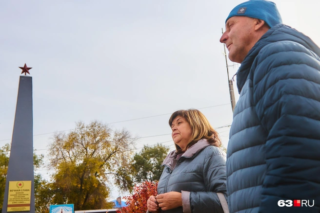 Ольга Петрухина планирует и дальше продолжать благоустройство памятной зоны | Источник: Роман Данилкин / 63.RU