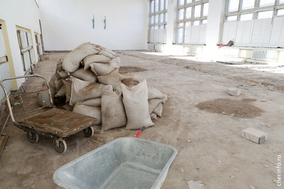 Ремонт школы №27 в Череповце опережает график