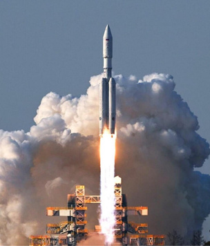 Ракета «Ангара-А5» впервые поднялась в небо с космодрома «Восточный»