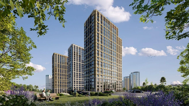 «Расцветай на Кропоткина» расположен рядом с Ельцовским парком, в 15 минутах ходьбы от станции метро «Гагаринская» | Источник: ГК «Расцветай»