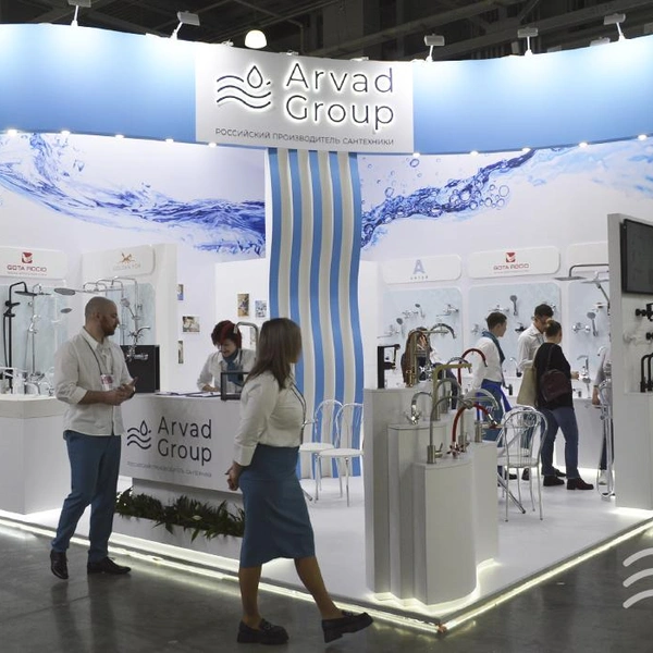 Стенд компании на выставке MosBuild в 2024 году | Источник: предоставлено ARVAD GROUP