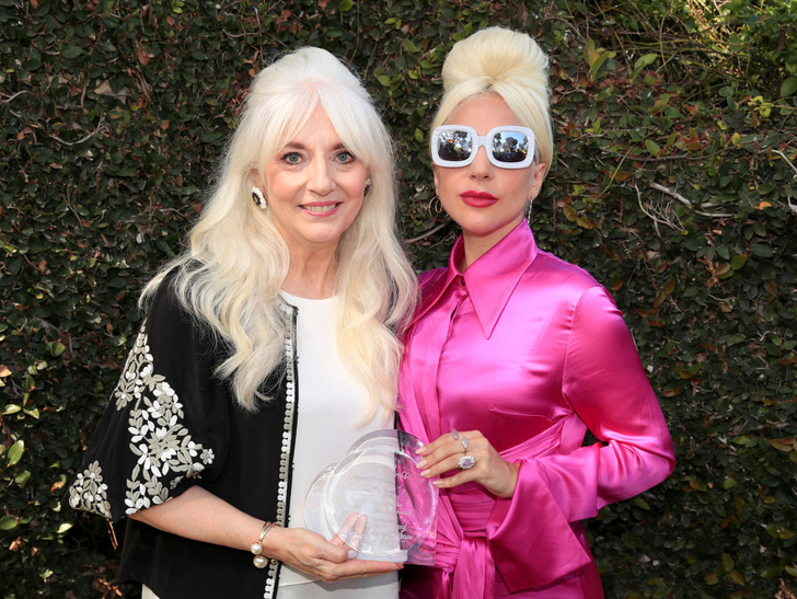 Леди Гага с мамой Синтией Джерманотта