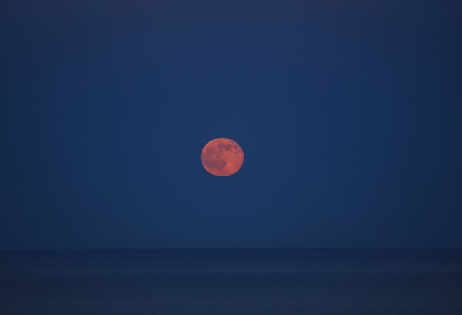 Не пропусти! 7 августа можно увидеть «кровавую» луну