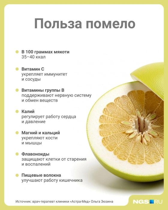 Лучше есть помело в первой половине дня — тогда витамины лучше усваиваются, а энергия расходуется | Источник: Юрий Орлов / Городские медиа